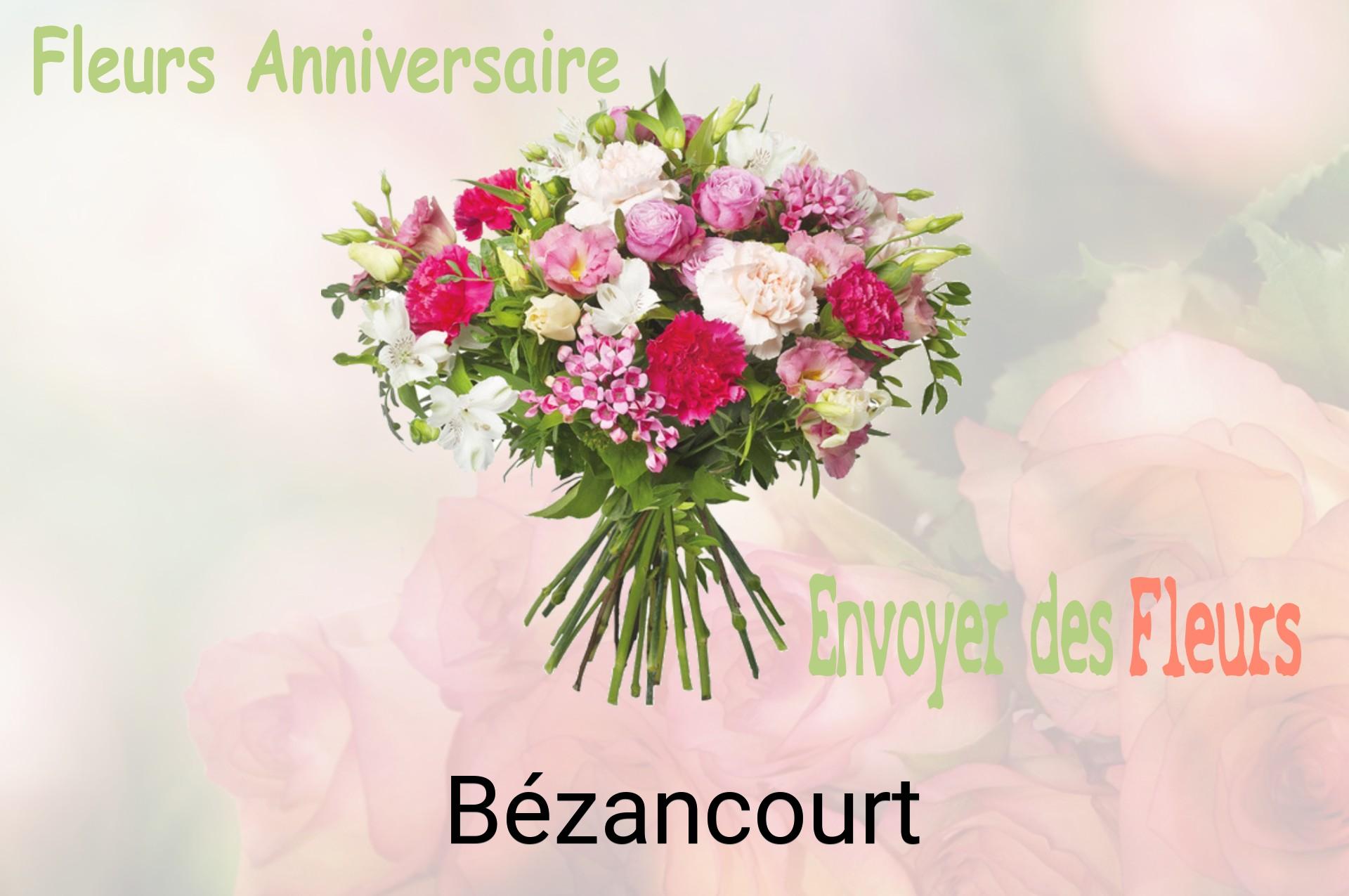 Bouquet de fleurs d’anniversaire livré à Bézancourt